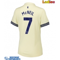 Everton Dwight McNeil #7 Replica Away Shirt Ladies 2025-26 Short Sleeve
